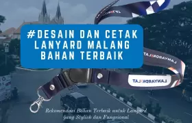 Cetak Lanyard Malang Bahan Terbaik dan Original