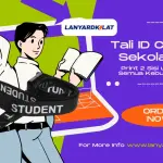 Cetak Tali ID Card Sekolah untuk Segala Kebutuhan