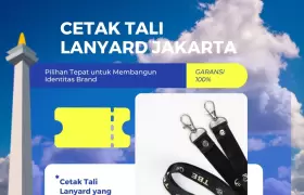 Cetak Tali Lanyard Jakarta: Menciptakan Identitas Brand Anda