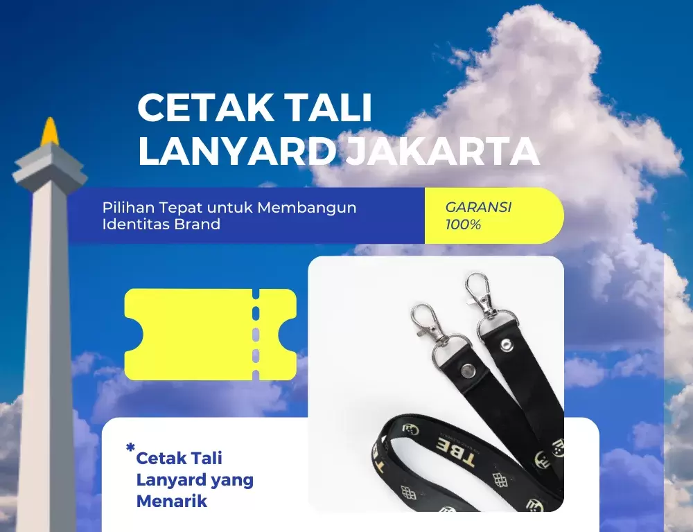 Cetak Tali Lanyard Jakarta: Menciptakan Identitas Brand Anda