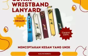 Cetak Wristband Lanyard: Menciptakan Kesan yang Unik