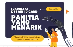 Contoh Desain ID Card Panitia yang Menarik