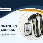 4 Contoh ID Card KKN dengan Desain Elegan dan Premium