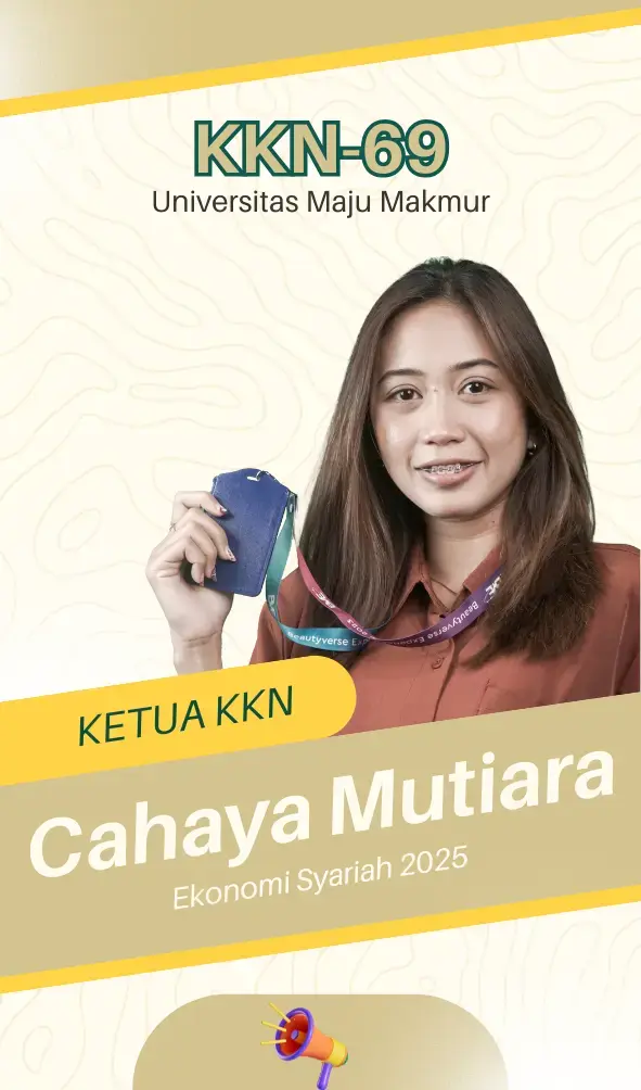 Contoh ID Card untuk Ketua KKN