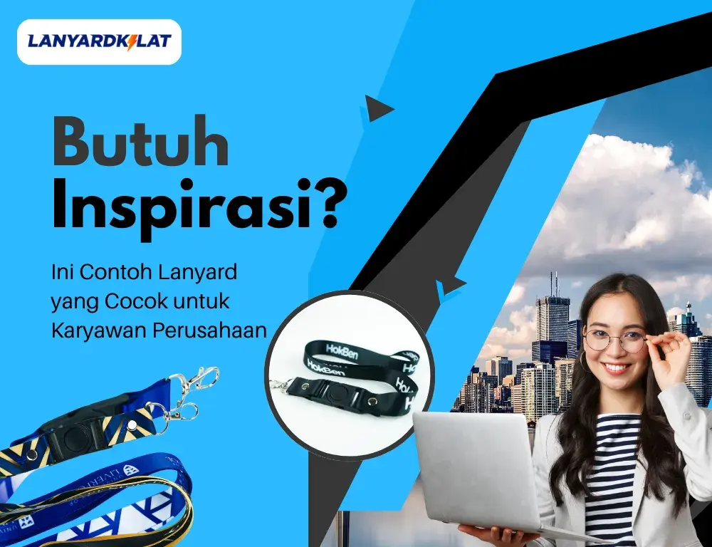 Contoh Lanyard untuk Karyawan Perusahaan