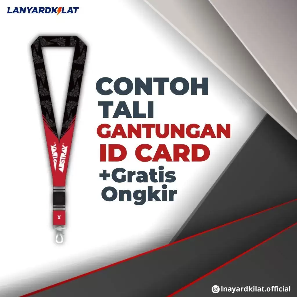 Contoh Tali Gantungan ID Card