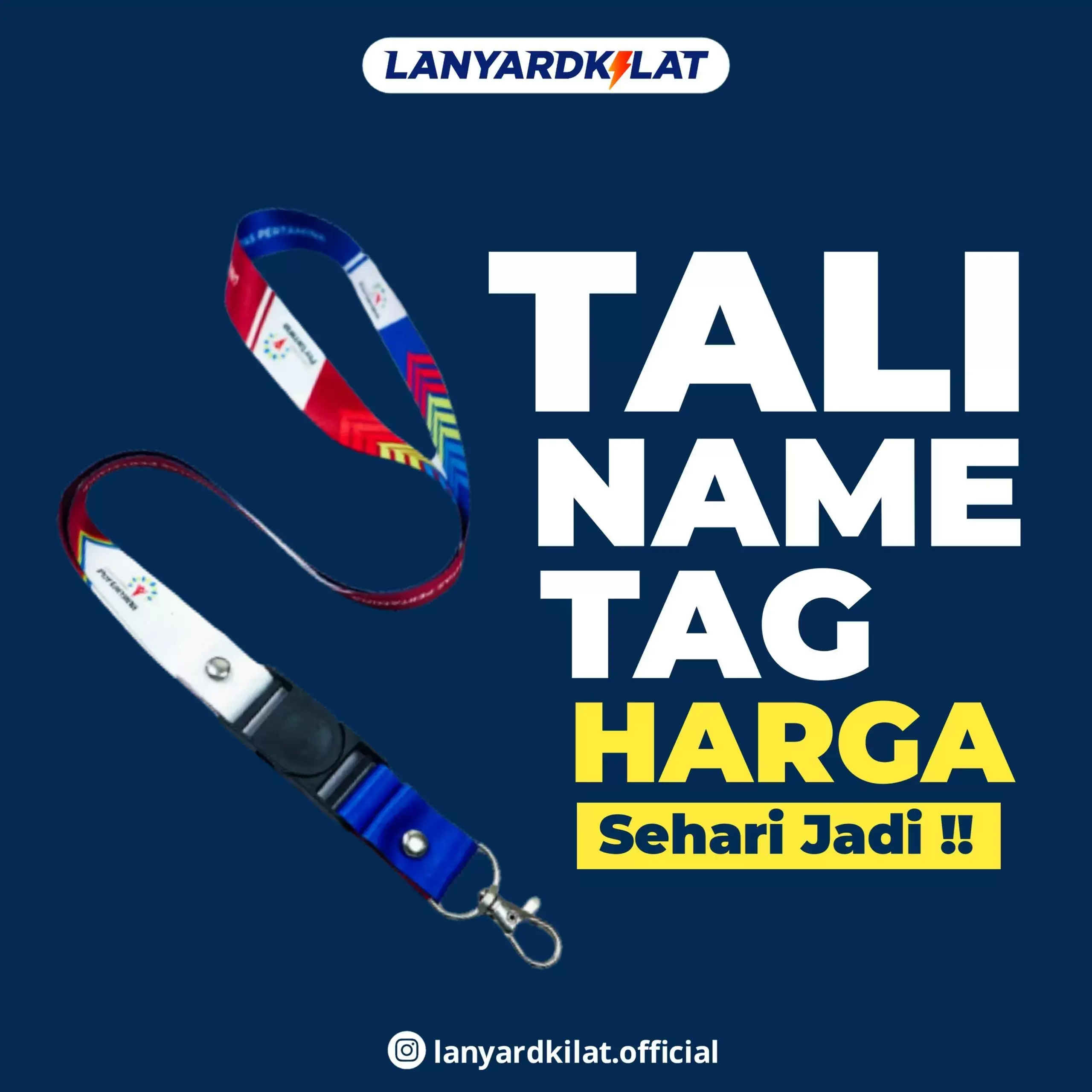 Contoh Tali Name Tag