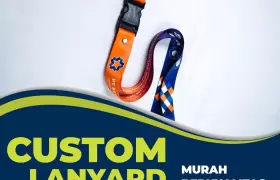 Jasa Custom Lanyard Malang, Garansi Anti Luntur Selama 1 Tahun