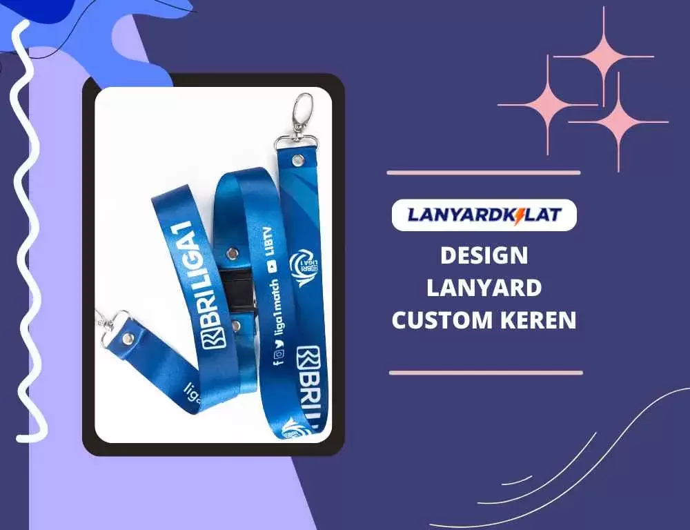 Design Lanyard Custom Keren