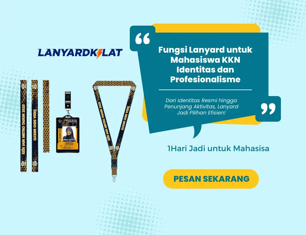 Fungsi Lanyard untuk Mahasiswa KKN