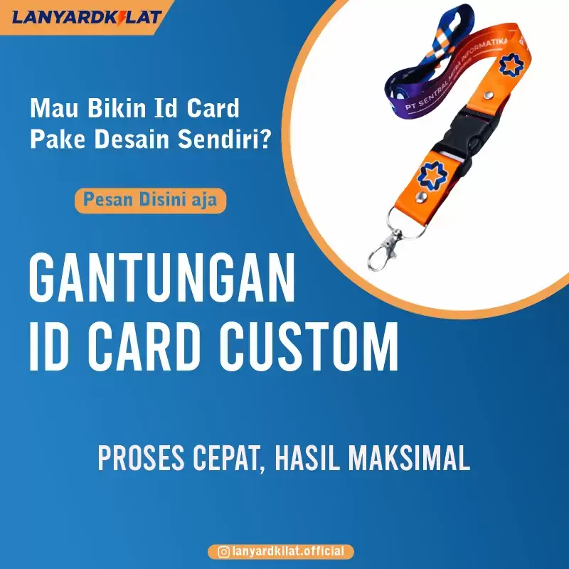 Jasa Print Gantungan Edikat Garansi 1 Tahun Anti Luntur