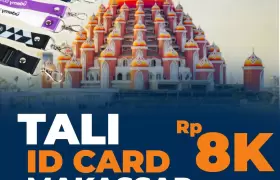 Cetak Express Gantungan ID Card Kulit Makassar Sehari Jadi