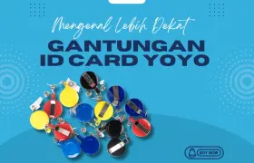 Gantungan ID Card Yoyo: Praktis, Aman, dan Stylish