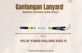 Gantungan Lanyard, Berapa Ukurannya yang Pantas?