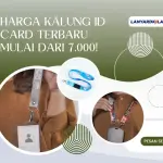 Harga Kalung ID Card Terbaru dan Lengkap Mulai dari 7.000 Saja