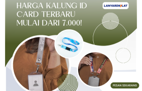 Harga Kalung ID Card Terbaru dan Lengkap Mulai dari 7.000 Saja