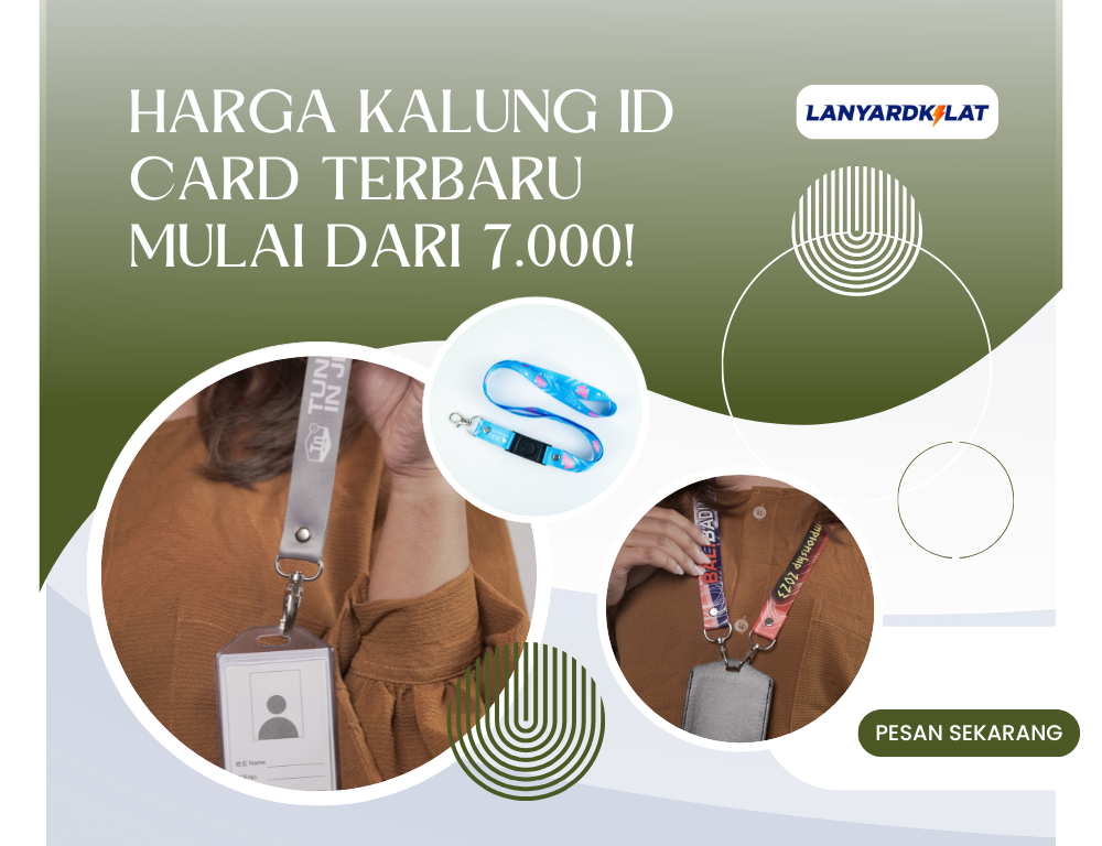 Harga Kalung ID Card Terbaru dan Lengkap Mulai dari 7.000 Saja