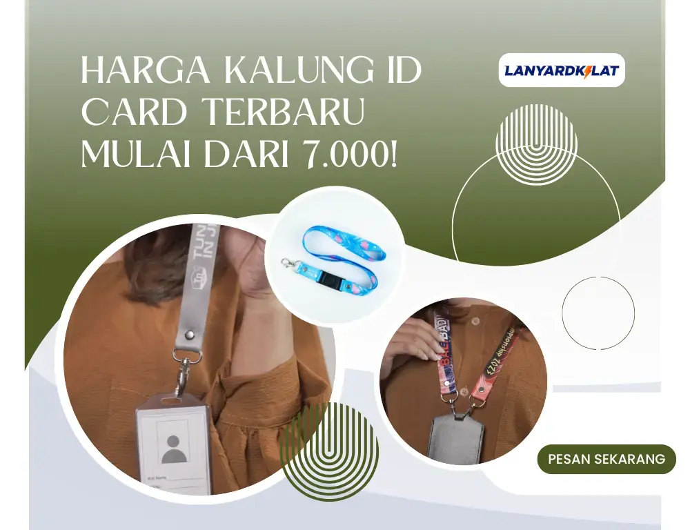 Harga Kalung ID Card Terbaru dan Lengkap Mulai dari 7.000 Saja