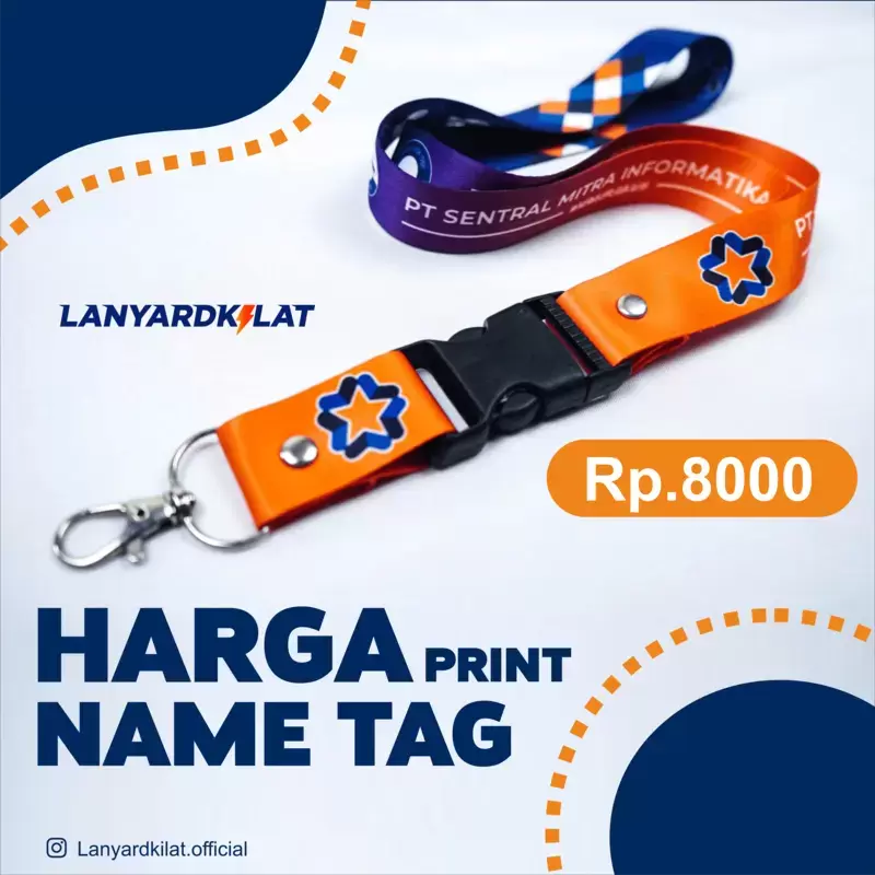 Harga Tali Name Tag: Cara Murah dan Mudah Menciptakan Identitas Brand Anda