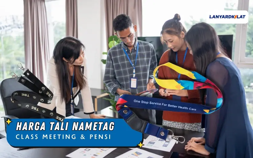 Harga Tali Nametag Class Meeting & Pensi Full Color Polyester