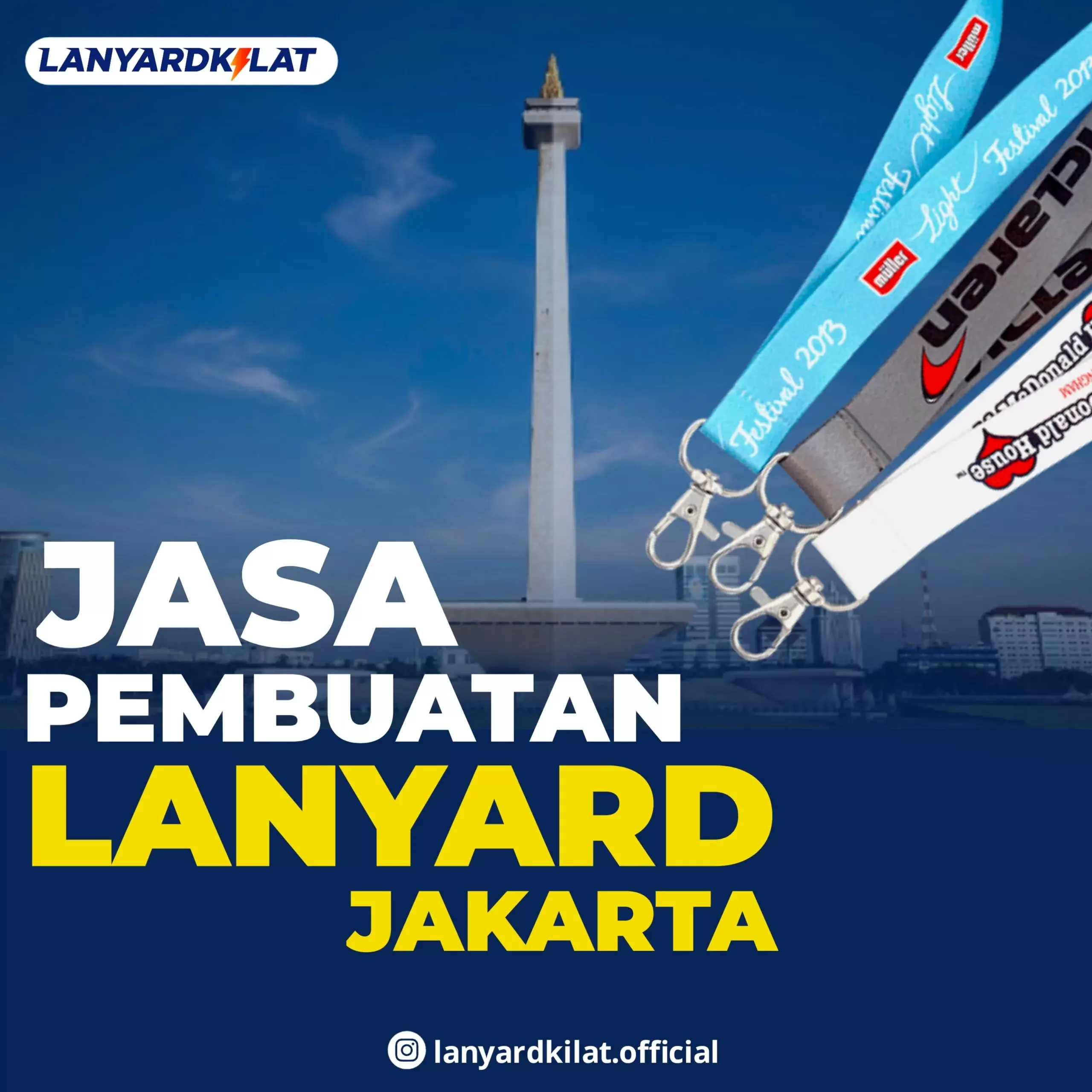 Jasa Pembuatan Lanyard Jakarta Barat