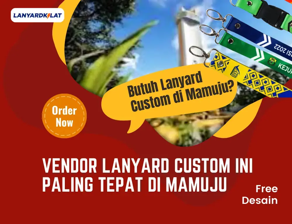 Jasa Pembuatan Tali Lanyard Custom Terdekat di Mamuju