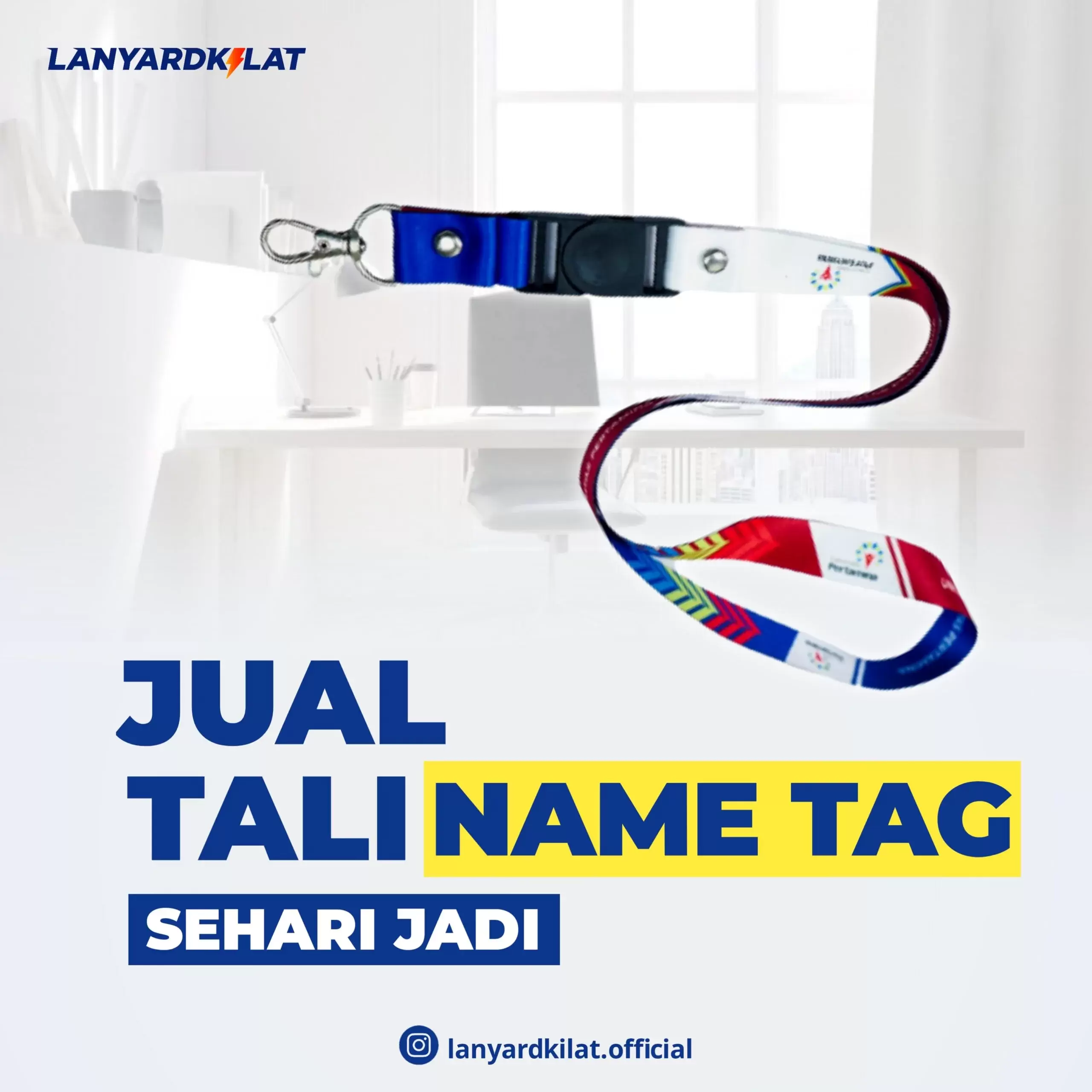 Jual Tali Name Tag untuk Menunjang Profesionalisme Kerja