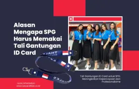 Kenapa para SPG Harus Menggunakan Tali Gantungan Id Card?