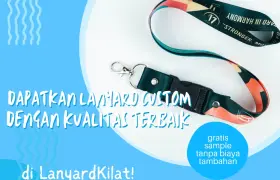 Jasa Cetak Lanyard Padang Bergaransi Bisa Grosir 1x24 Jam