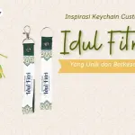 Contoh Keychain Custom Idul Fitri yang Unik dan Berkesan