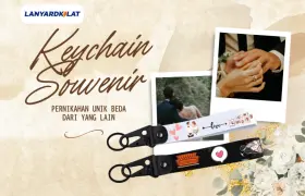 Keychain Souvenir Pernikahan Unik Beda Dari yang Lain