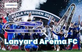 Cetak Lanyard Arema Custom untuk Event Pertandingan dan Sponsor