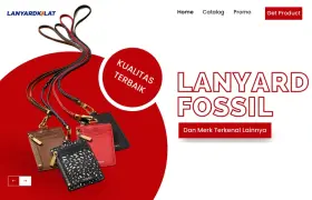 Lanyard Fossil dan Merk Terkenal Lainnya