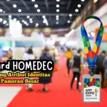 Lanyard HOMEDEC: Penunjang Atribut Identitas di Event Pameran Besar