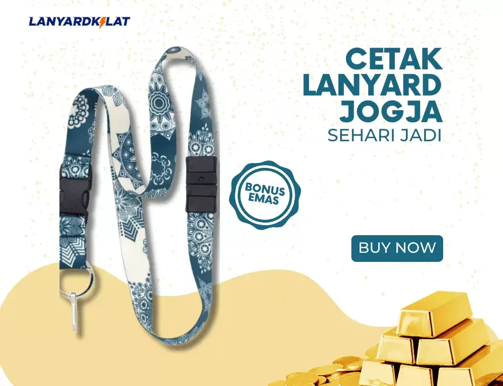 Jasa Cetak Lanyard Jogja Sehari Jadi Bonus Emas, Menarik!