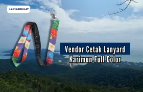 Lanyard Karimun, Cetak Tali Name Tag & ID Card Super Kilat