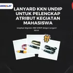 Lanyard KKN UNDIP untuk Pelengkap Atribut Kegiatan Mahasiswa