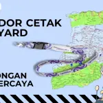 Lanyard Lamongan, Cetak Tali ID Card Polyester Tissue Premium