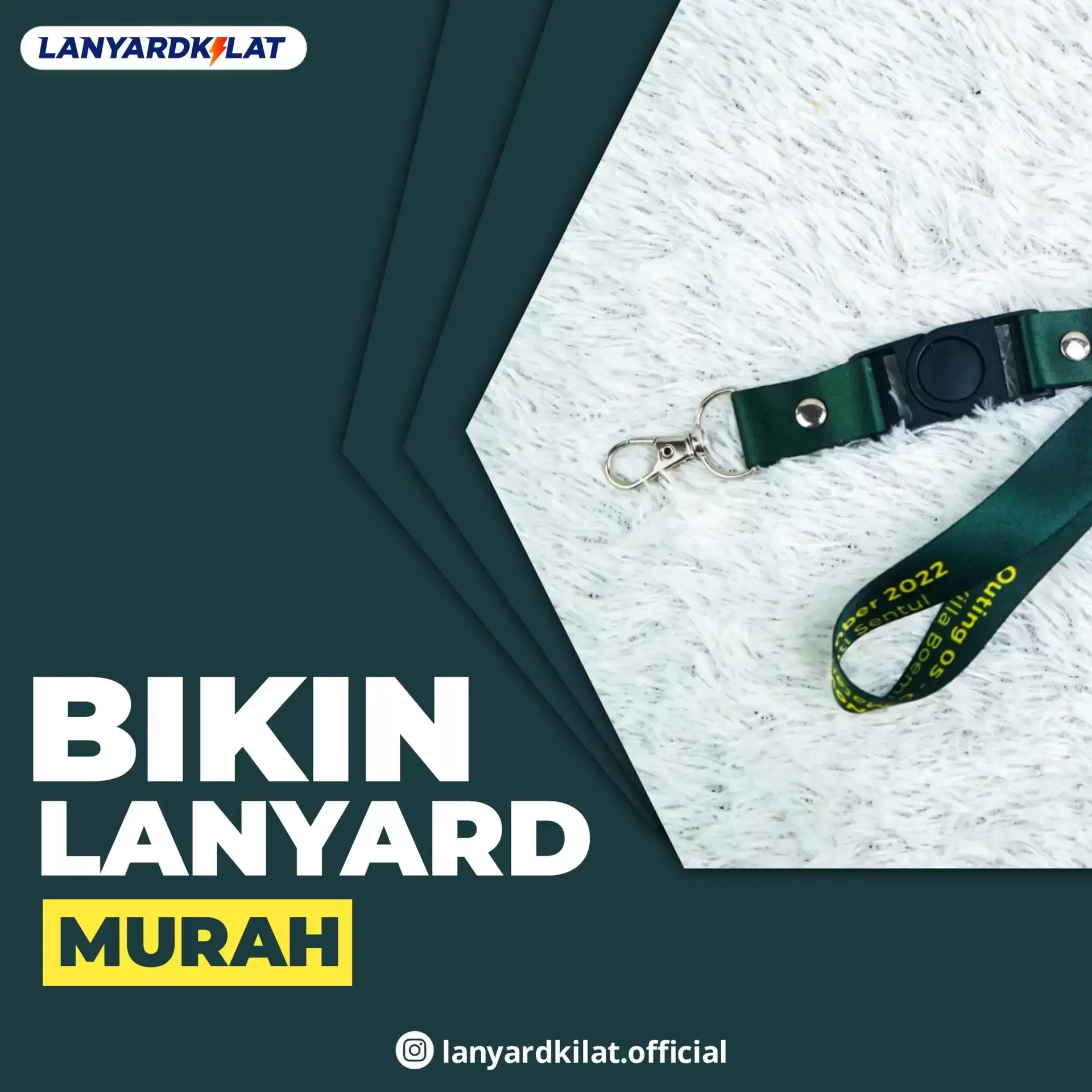 Jasa Pembuatan Lanyard Malang, Bahan Terbaik dan Original