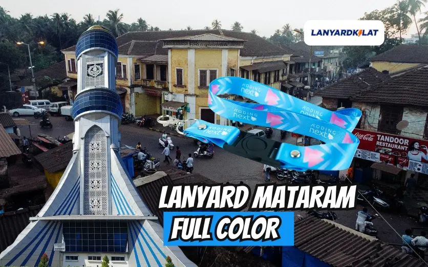 Lanyard Mataram – Solusi Percetakan Tali ID Card Custom Full Color