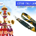 Lanyard Pariaman, Tali ID Card Full Color Polyester Tissue