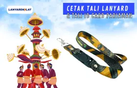 Lanyard Pariaman, Tali ID Card Full Color Polyester Tissue