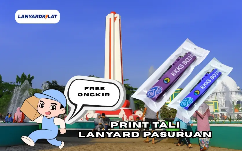 Lanyard Pasuruan, Vendor Cetak Custom Lengkap dengan ID Card Keren