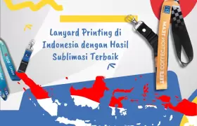 Lanyard Printing di Indonesia dengan Hasil Sublimasi Terbaik