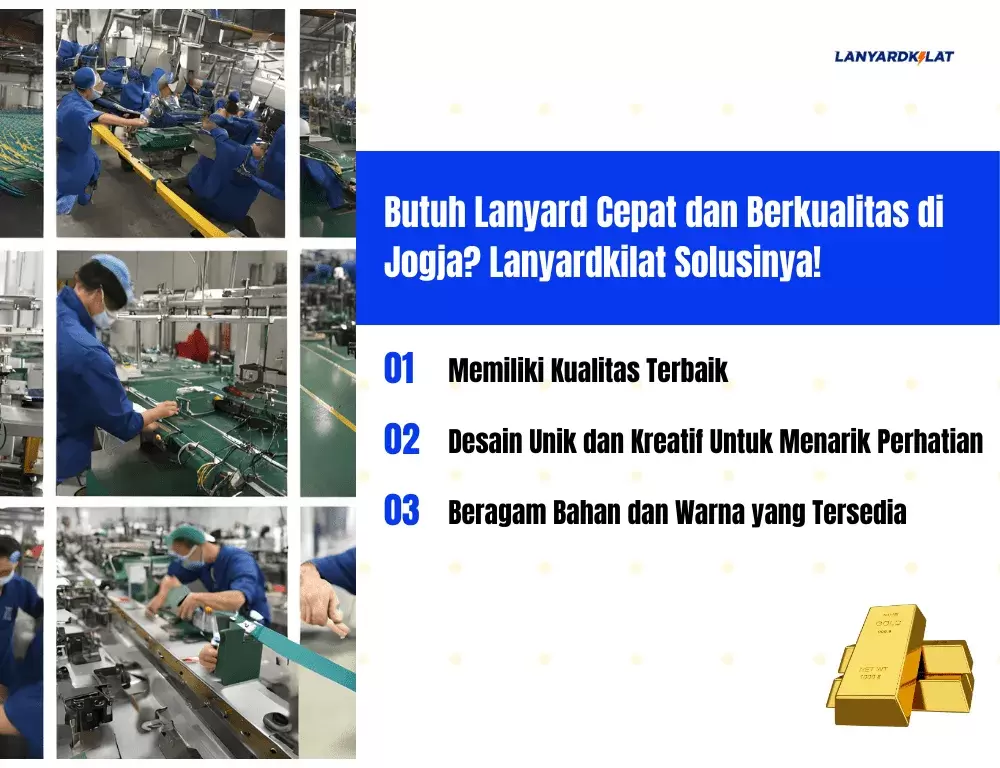 Layanan Cepat Cetak Lanyard Jogja di LanyardKilat