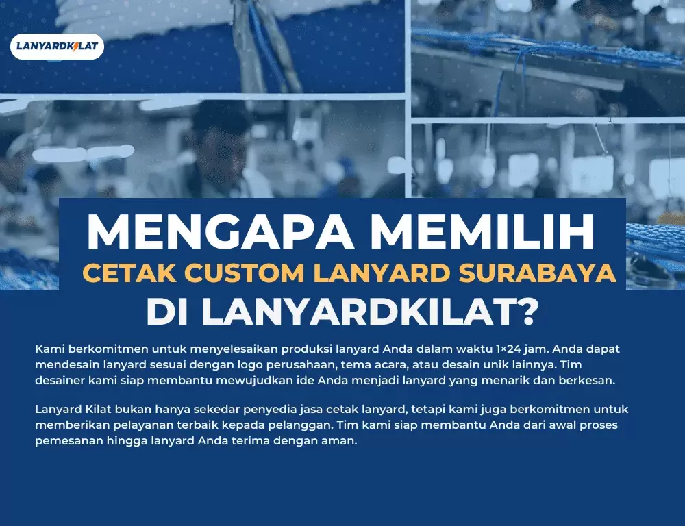 Mengapa Memilih Lanyard Surabaya di LanyardKilat