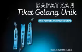 Percetakan Tiket Gelang yang Menghasilkan Tiket Gelang Unik