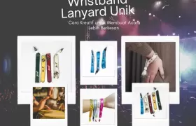 Print Wristband Lanyard: Membuat Desainnya yang Unik