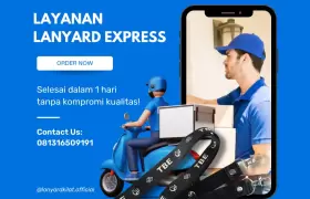 Pusat Tali Lanyard Layanan Express 1 Hari Jadi