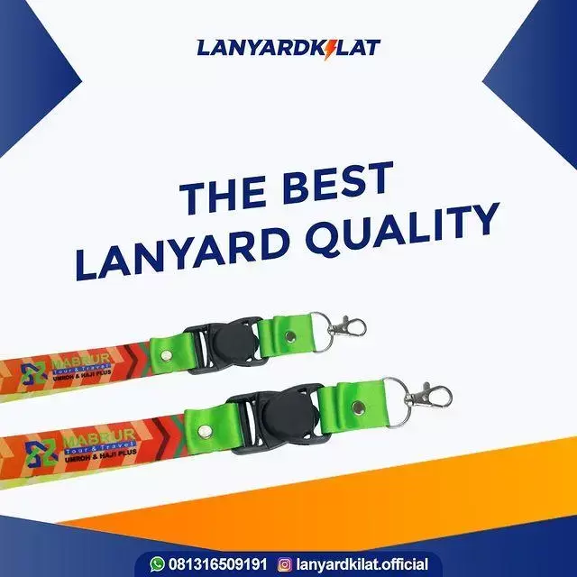 10 Rekomendasi Brand Lanyard Indonesia, Ada LanyardKilat!